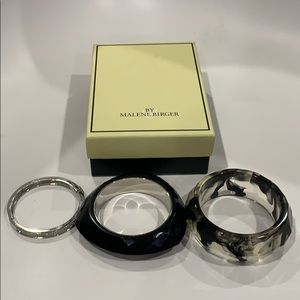 Malene Birger set of 3 bangles